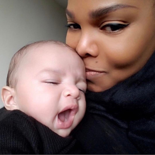 Jackson's Son, Eissa is Super Cute! Check out his First Photo