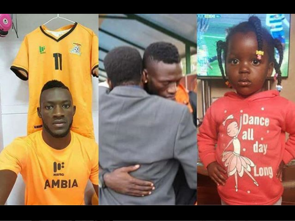 Sad! Zambian Footballer Loses Daughter Same Day His Team Lost Match ...