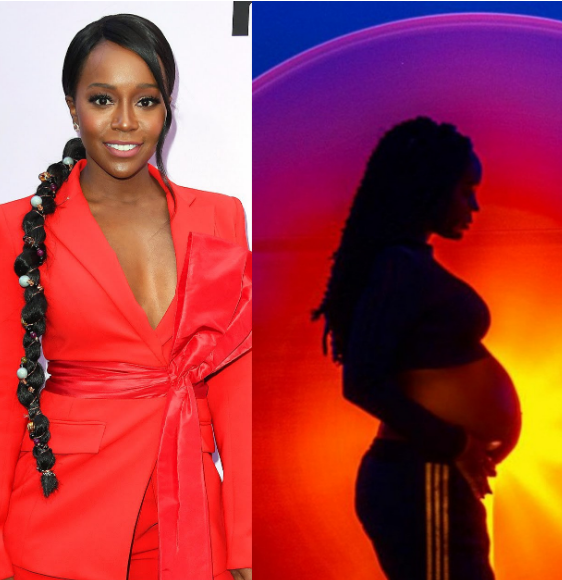 Hollywood Star, Aja Naomi King Shares Her Excitement At Expecting A